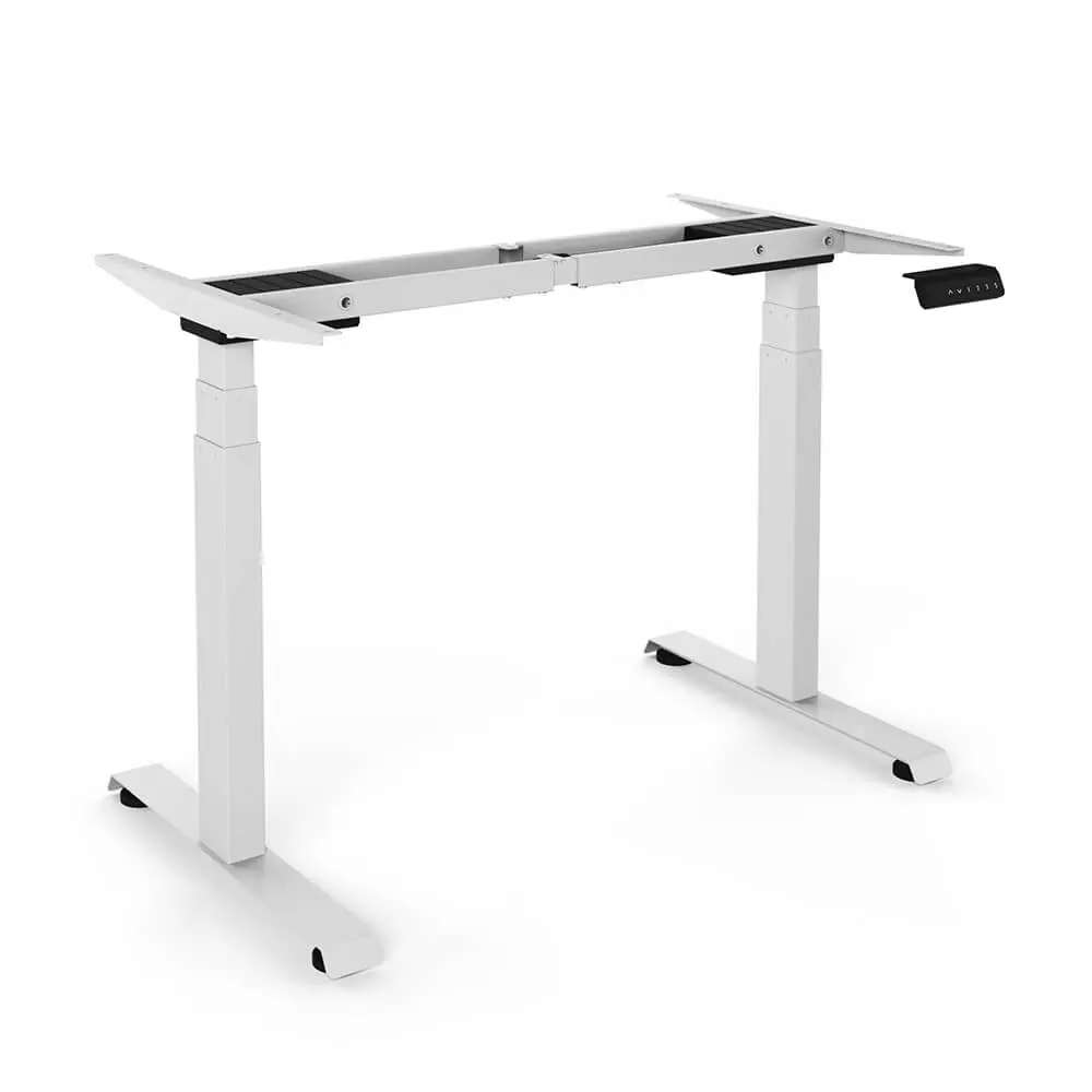 dual motor 3-stage rectangular column electric height adjustable desk without table top LD-ED03